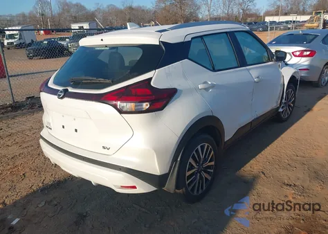 2022 Nissan Kicks Sv Xtronic Cvt из США, поврежденный, VIN 3N1CP5CV9NL509756